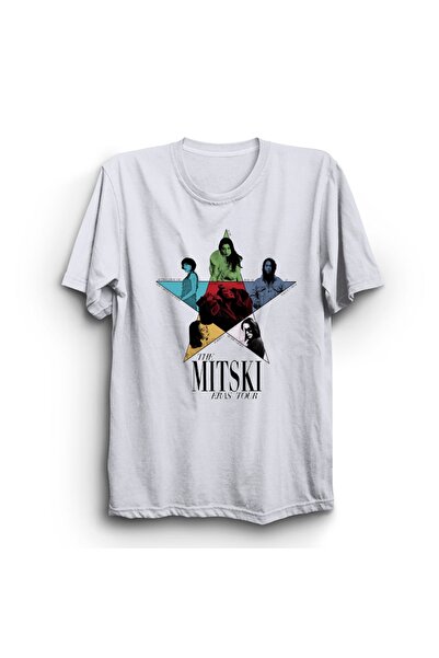 The Fame Mitski, Star, Eras Tour, Музика, Унисекс, 100% памук, бяла тениска