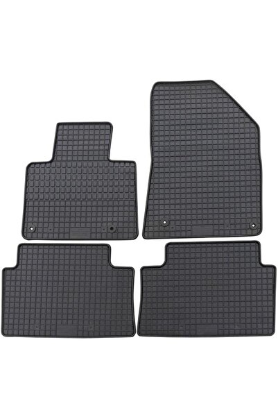 PETEX Set 4 covorașe auto din cauciuc 91111PX, negre, compatibile cu Citroen ...