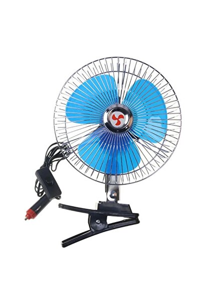 CARSPEC Oto Vantilator Fan Cakmaklik Girisli Metal Mandalli 24V 8 Inc