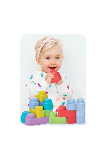 TOYFEST Soft Big Blocks 24 Pieces