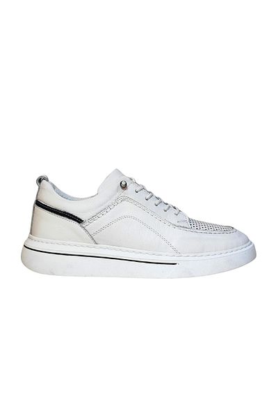 Who What Wear Men's W Shoes Genuine Leather Rubber Laced Handmade Sneaker Shoes 25Wm0302