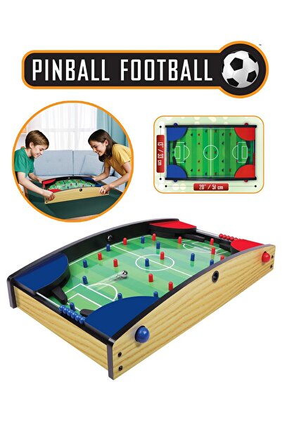 TOYFEST Masaüstü Futbol Pinball Oyunu – 2 Kişilik Refleks ve Strateji Oyunu (50 cm)