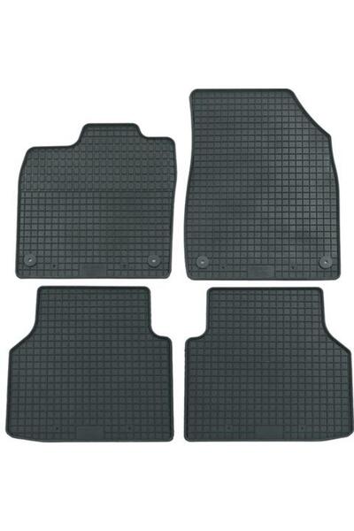 PETEX Set 4 covorașe auto din cauciuc 65310PX, negre, compatibile cu Volkswagen ID.4 E21 și Volksw