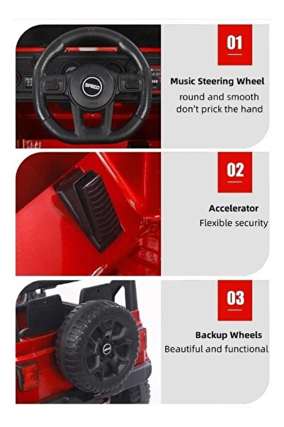 Fun Moment 2-seater electric kids ride-on car with remote control