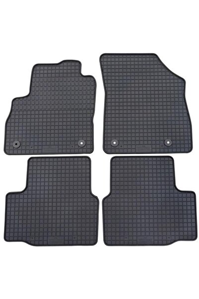 PETEX Set 4 covorașe auto din cauciuc 58310PX, negre, compatibile cu Opel Ast...