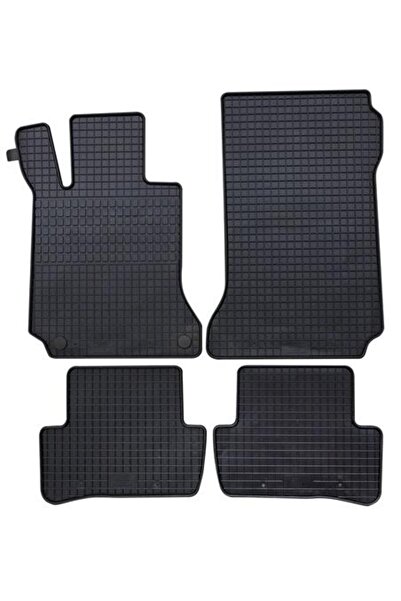 PETEX Set 4 covorașe auto din cauciuc 46110PX, negre, compatibile cu Mercedes Benz C-CLASS Sedan W2