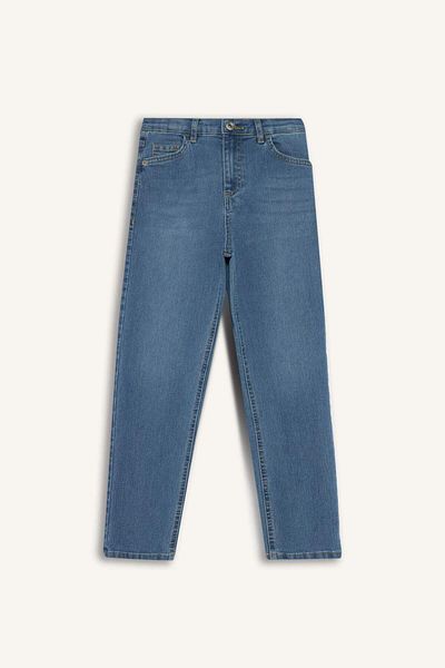 DeFacto Boy's Straight Fit Straight Leg Jean Trousers F0455A825Au