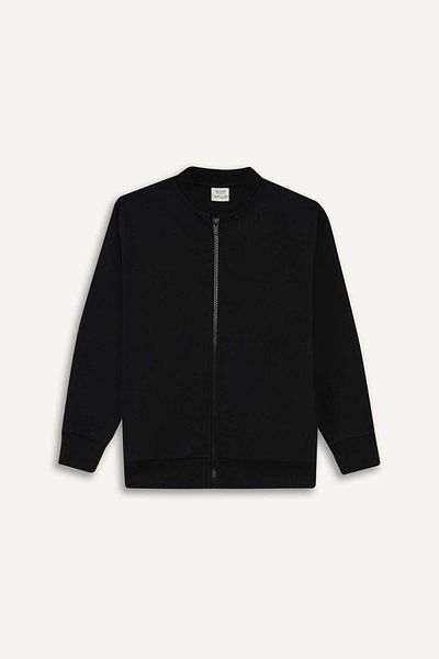 DeFacto Boy's College Collar Zippered Bomber Jacket F4549A825Au