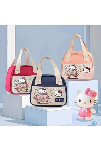 ada çanta kırtasiye Lunch Box Hello Kitty Figure Insulated Hot Cold Preservation Large Capacity Ad15126