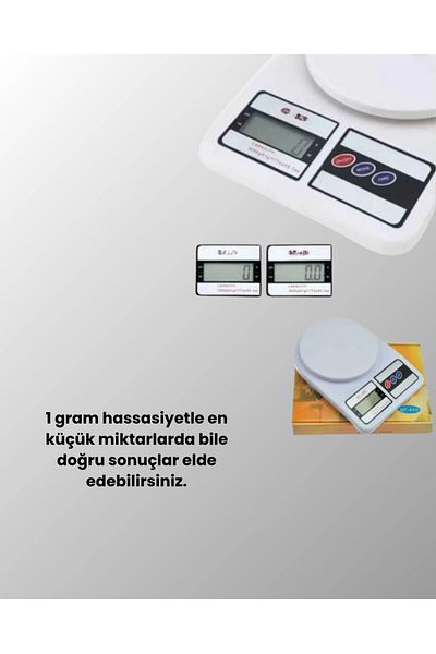 RBY Digital Kitchen Scale for Precision Weighing – 10kg / 1g