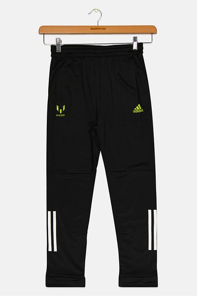 adidas Messi Kids Boy Sportwear Fit Training Pants, Black