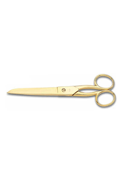 CT STONES Eco Lounge Rıza M-173 Opening Scissors No: 8 Inch / 20.32 cm - Gold Plated