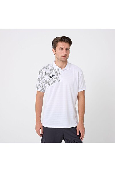 Joma 9212326-20.003 Premium Men's Polo T-Shirt White