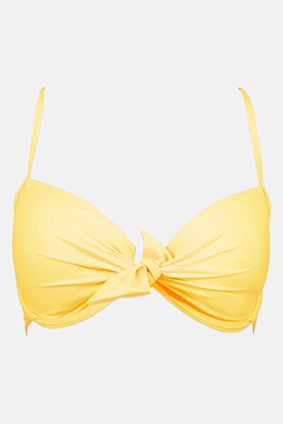 Rip Curl Women Plain Padded Bikini Top, Bright Orange