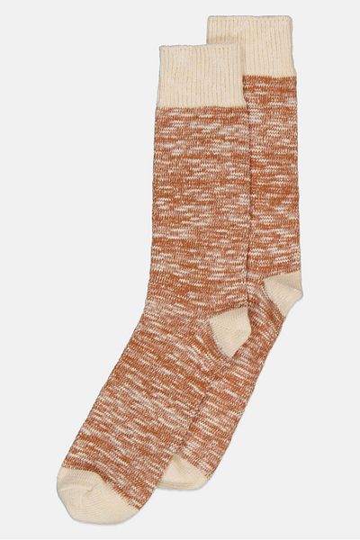 CELIO Men 1 Pair Textured Long Socks, Multicolor