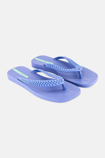 İpanema Women Brand Logo Slip On Slippers, Pastel Blue