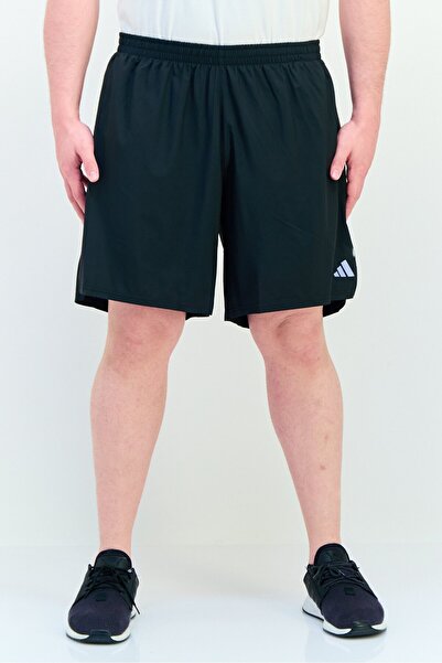 adidas Men Slim Fit 7 Inseam Running Shorts, Black