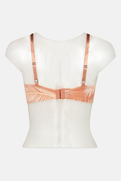 Triumph Women Allover Print Padded Non Wire Bra, Multicolor