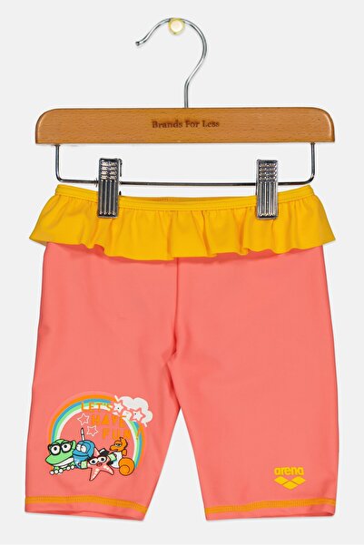 ARENA Toddlers Girl Graphic Print Rash Guard, Multicolor