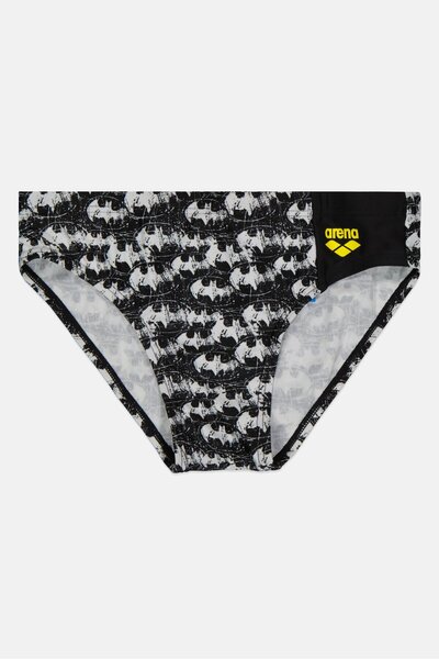 ARENA بيكيني سفلي بشعار ماركة باتمان للأطفال للأولاد، متعدد الألوان