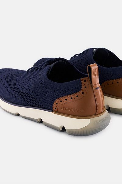 Cole Haan Men Medium Lace Up Casual Shoe, Navy Blue