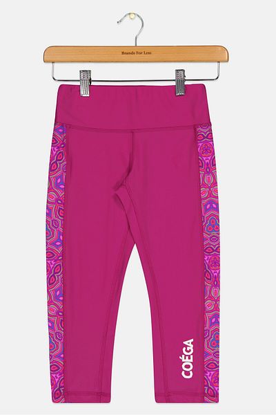 Coega Sunwear Kids Girl Brand Logo Swimwear Bottom, Purple