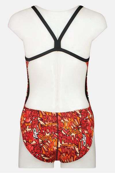 ARENA Women Abstract Print One Piece Swimwear, Multicolor