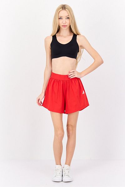 adidas Women Sportswear Fit Training Shorts, Red