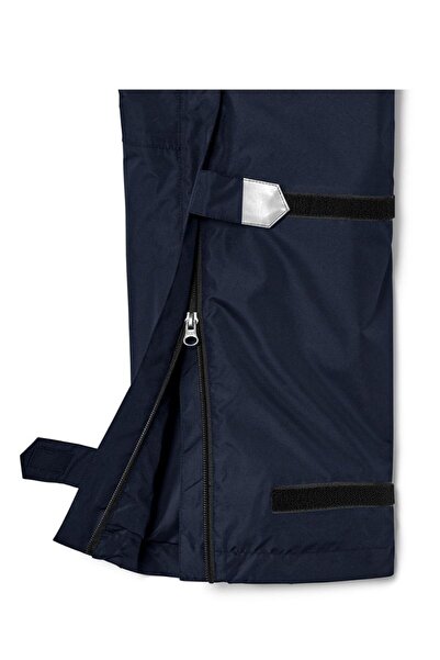 Tchibo Women Regular Fit Graphic Print Rain Pants, Navy