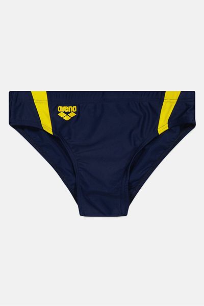 ARENA Kids Boy Brand Logo Swimwear Brief, Navy