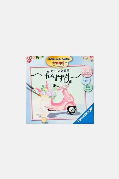 RAVENSBURGER طلاء حسب الأرقام - اتجاه اختيار السعادة