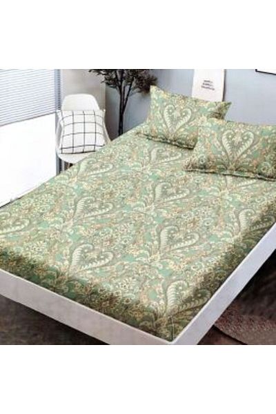 Ralex Set husă pat Finet + 2 fețe perne pentru saltea de 180 x 200 cm, Eleganta