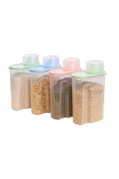 Generic Portal AE Cereal Food Grain Storage Plastic Container, Multicolour