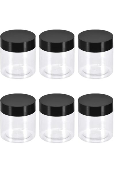 Generic برطمانات محكمة الإغلاق، برطمانات مستحضرات تجميل بلاستيكية بأغطية سعة ...