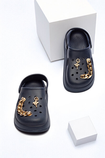 Raynok Sea Slippers with Accessories Eva Comfortable Fit Navy Blue