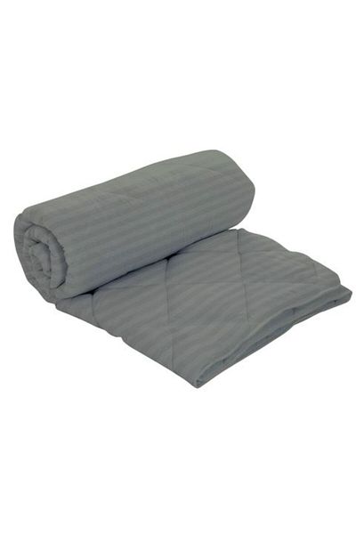Ralex Quilted wool damask polycotton quilt 160 x 210 cm, Sulphur, Grey