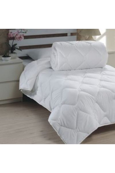 Ralex Quilted Duvet for HoReCa, Microfiber Anti-clumping, Allergy-Free Filling, Winter, 200 x 210 cm, Whit