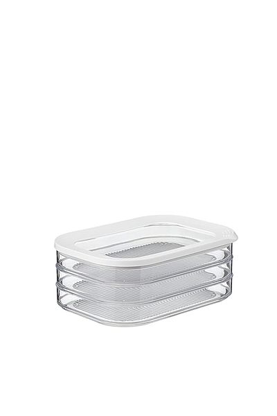 Generic Mepal Cold Meat Boxes for Fridge with 3 Layers - Sausage Storage with Lid - Suitable for Storing Me