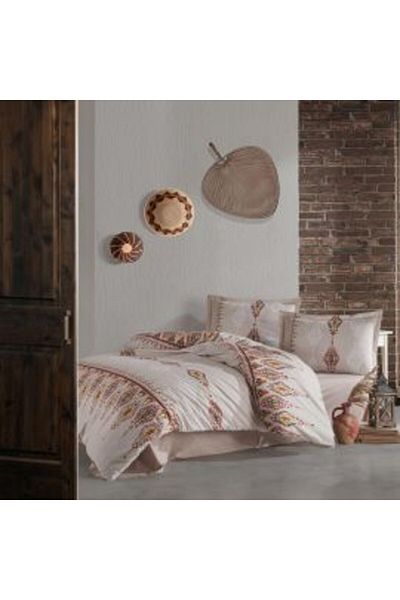 Ralex Double Bed Linen 100% Cotton Ranforce 4 Extra Large Pieces, Sheet 240 x 260 cm, Duvet 200 x 220 cm,