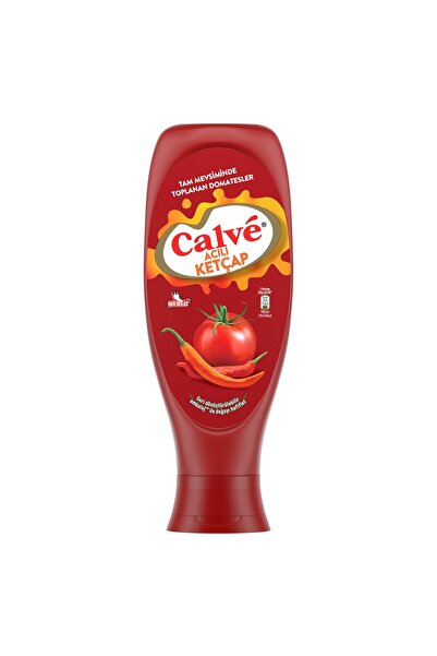 Calve Acılı Ketçap 610 G x 1 Adet