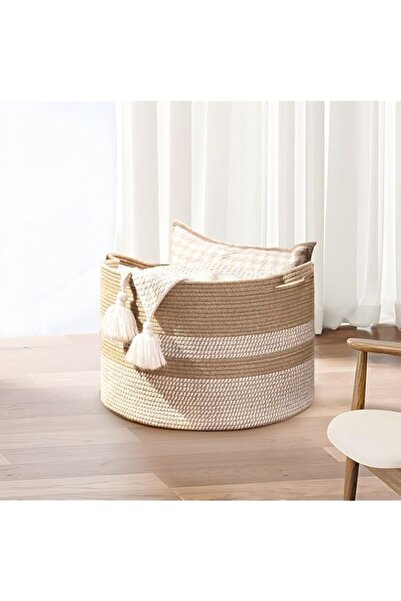 Generic Bacane Blanket Basket, Space Saver Laundry Baskets, Decorative Woven ...