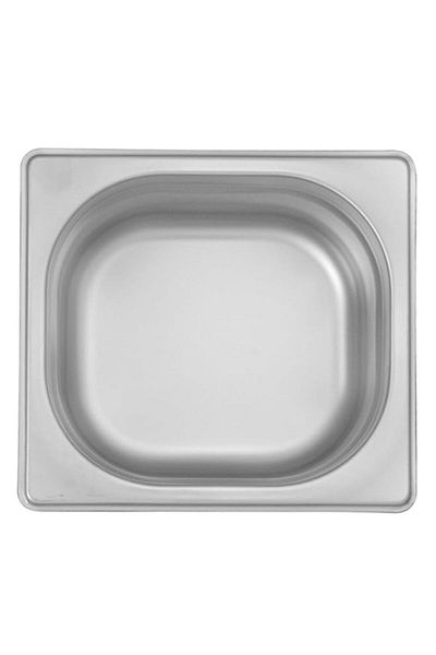Generic Ozti Stainless Steel GN Gastronorm Container, 1/6-150 mm, Silver