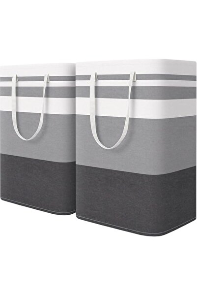 Generic Purfex 2-Pack Laundry Basket 75L, Waterproof, Freestanding Large Laun...