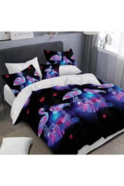 Ralex Economic Bed Linen Package Double Bed Finet 6 Pieces + 2 Quilted Pillows 50 x 70 cm + Quilt 200 x 21