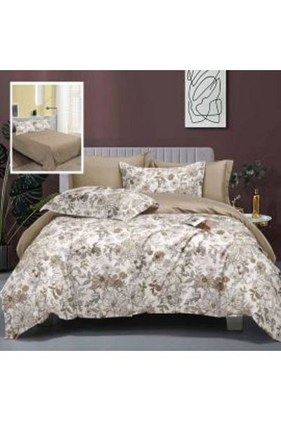 Ralex Economic package double bed linen Cotton Finet 6 pieces Elegance + 2 quilted pillows 50 x 70 cm + du