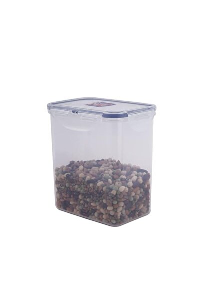 Generic LocknLock Rectangular Tall Food Container with Leak Proof Locking Lid, Semitransparent, (151 x 108