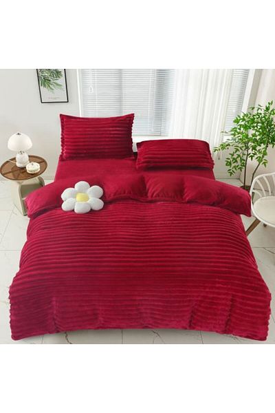 Ralex Double Bed Linen Cocolino Line 4 Pieces, Bedsheet 230 x 250 cm, Duvet Cover 200 x 230 cm, 2 Pillowca