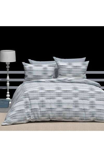 Ralex Double Bed Linen Cotton Ranforce 4 Pieces - Sheet 240 x 260 cm, Duvet Cover 200 x 230 cm, 2 Pillowca