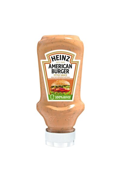 Heinz American Burger Sos 230 G x 1 Adet