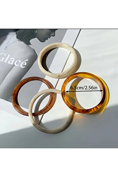 Zess store 4lü Şık Minimalist Zarif Reçine